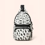 بادی بگ قفلدار مشکی سفید (1004)