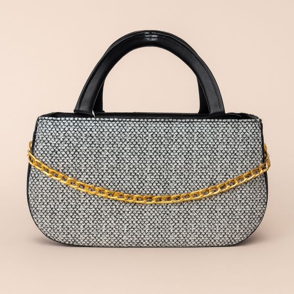کیف زنانه کَنَفی زنجیردار Zara | زارا (1404)